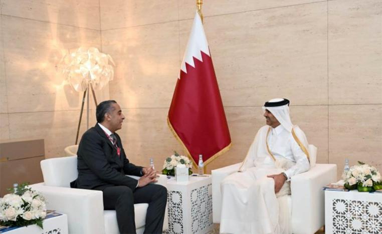 Sheikh Khalid met with Morocco’s Abdellatif Hammouchi