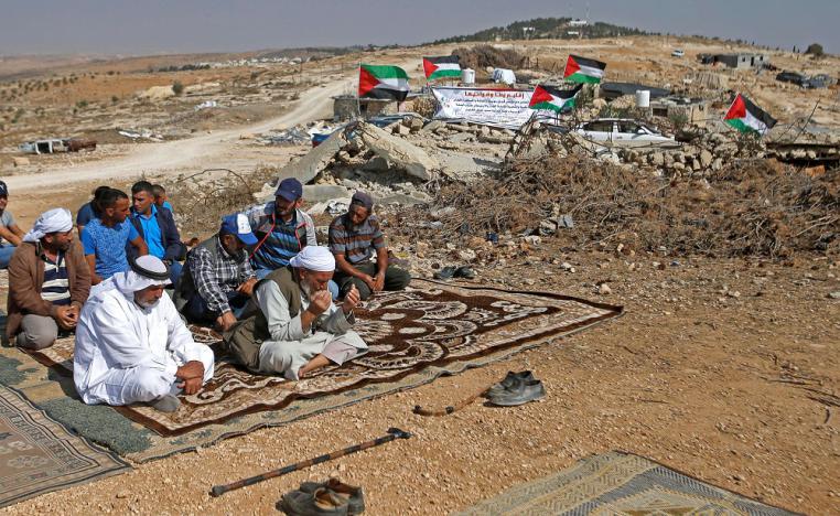 تم تصنيف 7400 فدان من الأراضي الزراعية الفلسطينية على أنها منطقة إطلاق نار