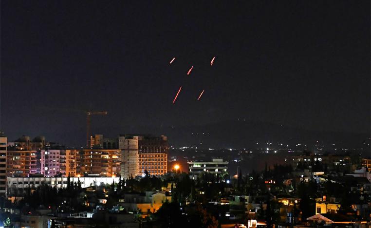 Syrian air defenses shot down most of the missiles