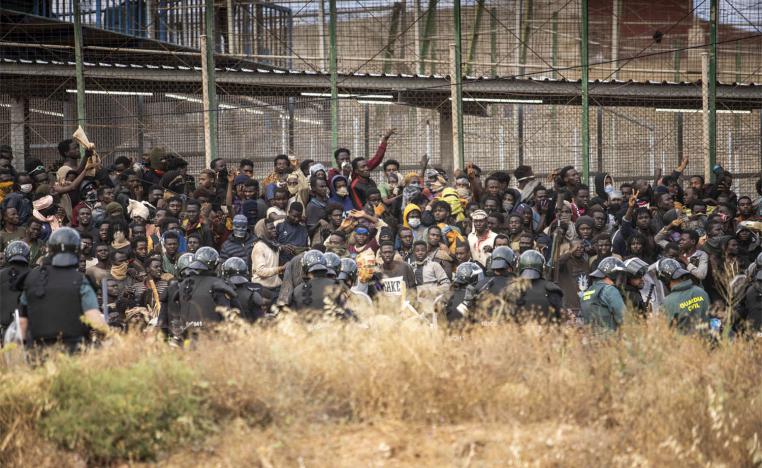 Moroccan authorities said the disaster occurred after migrants attempted to storm a fence into Melilla 