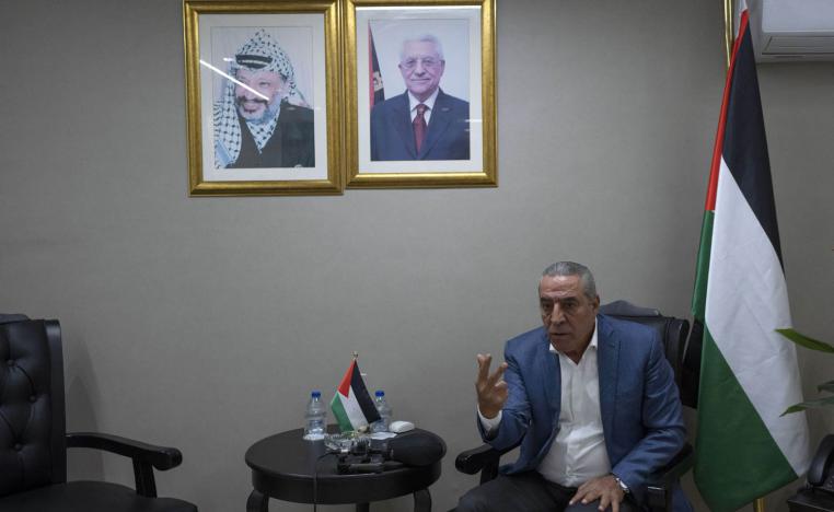 أمين سر اللجنة التنفيذية لمنظمة التحرير الفلسطينية حسين الشيخ