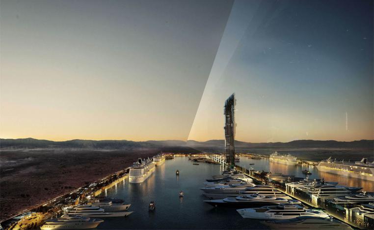 The city is 200 metres wide and running on 100% renewable energy