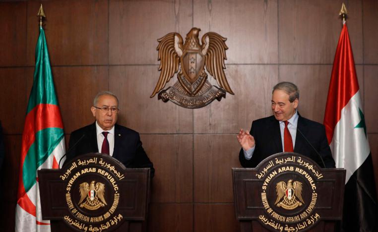 فيصل المقداد يؤكد وجود تنسيق عربي متواصل