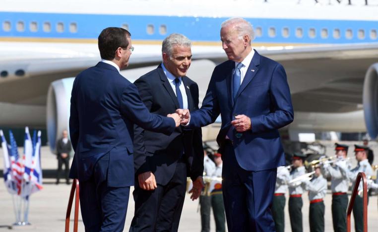 التهديدات الإيرانية في قلب محادثات بايدن في إسرائيل