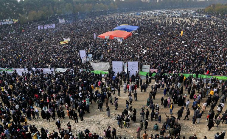 توترات اجتماعية في غرب ايران بسبب شح المياه والجفاف