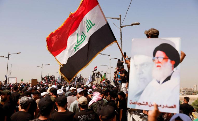ناشطون من التيار الصدري يستعدون لاقتحام المنطقة الخضراء ببغداد