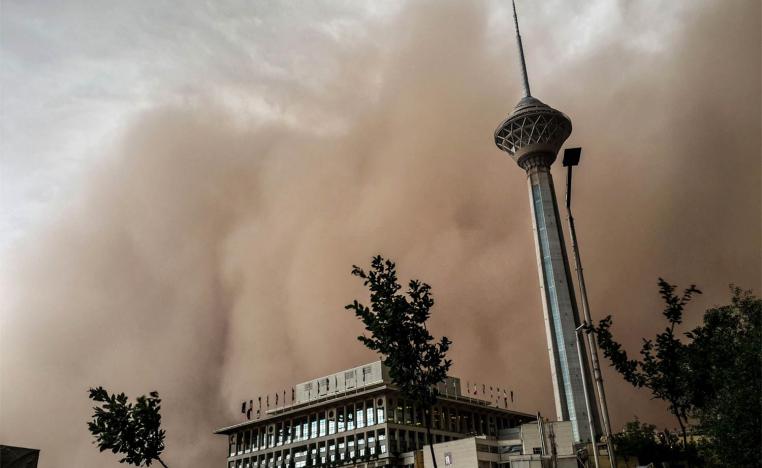 It is the fourth bad sandstorm since mid-April