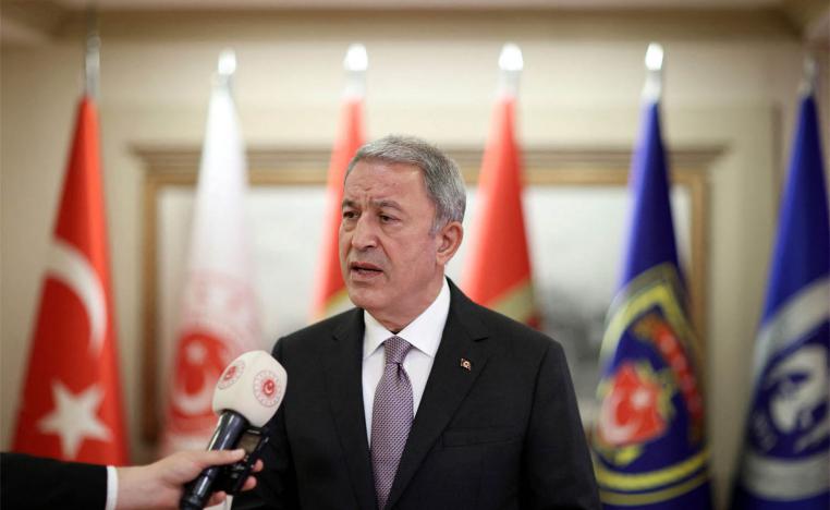 Turkey's Defence Minister Hulusi Akar 