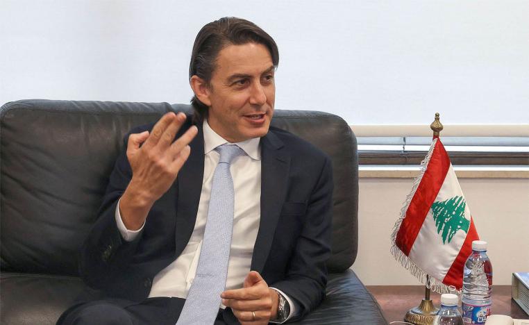 Amos Hochstein, the US official mediating a maritime border dispute between Lebanon and Israel