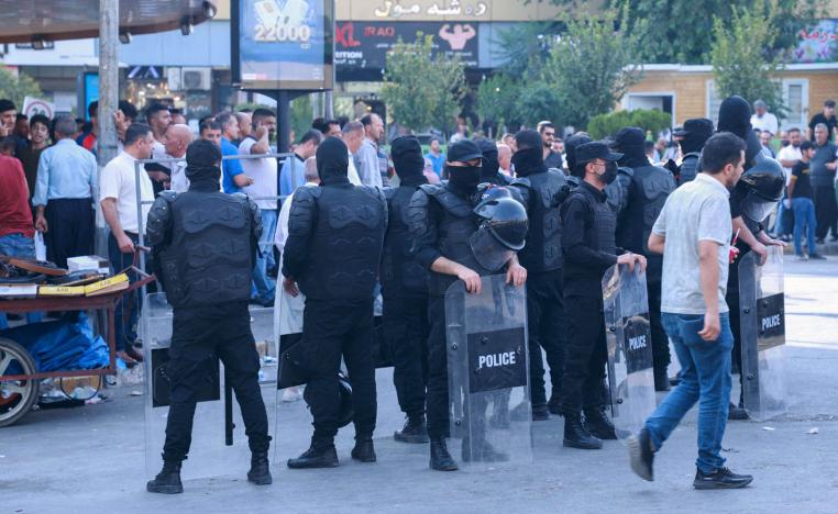 معارضون أكراد يتظاهرون ضد حكومة كردستان في السليمانية