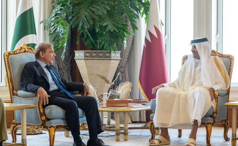Pakistani PM's visit to Qatar precedes an IMF meeting next week 