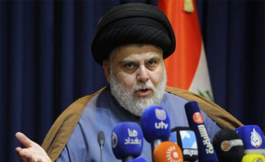 Powerful Iraqi cleric Moqtada al-Sadr 