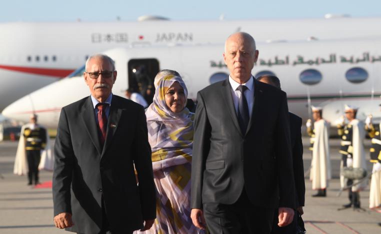 بوادر أزمة دبلوماسية بين المغرب وتونس بعد استقبال الرئيس التونسي لزعيم جبهة البوليساريو الانفصالية 
