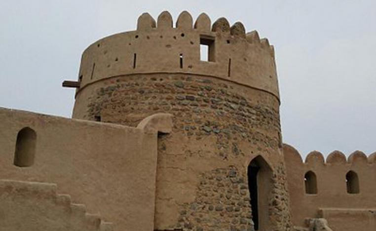 قلعة تاريخية بدبا الحصن بالإمارات