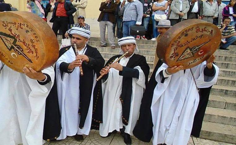 فرقة موسيقية تعزف التراث الأمازيغي
