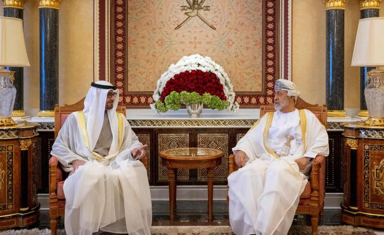 الشيخ محمد بن زايد والسلطان هيثم بن طارق بحثا سبل تعزيز  التعاون والشراكة بين بلديهما