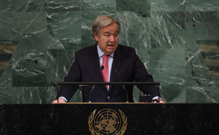 غوتيريش: دعونا لا نخدع أنفسنا.. يلوح في الأفق سخط عالمي في الشتاء