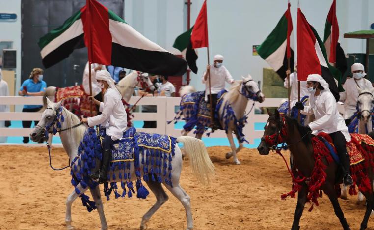 من فعاليات مهرجان أبو ظبي الدولي للصيد