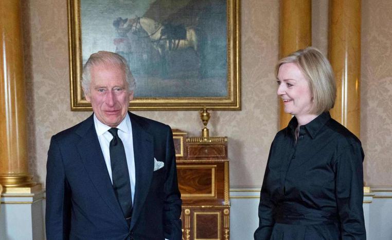 ليز تراس والملك تشارلز الثالث 