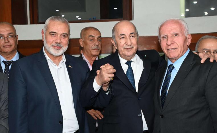 الرئيس الجزائري عبدالمجيد تبون زار مقر جلسات الحوار الفلسطيني