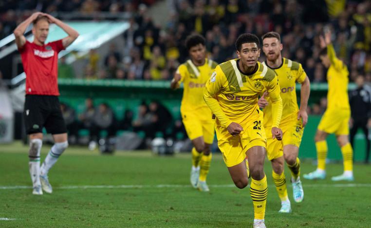 الحظ يبتسم للفريق الاصفر 