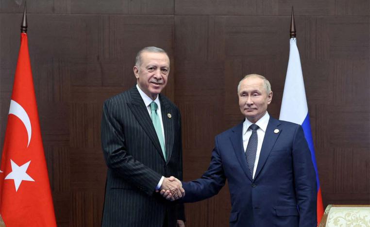 Erdogan with Putin