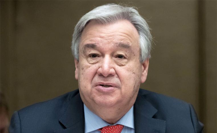 Guterres strongly urged the parties to expand the duration and terms of the truce