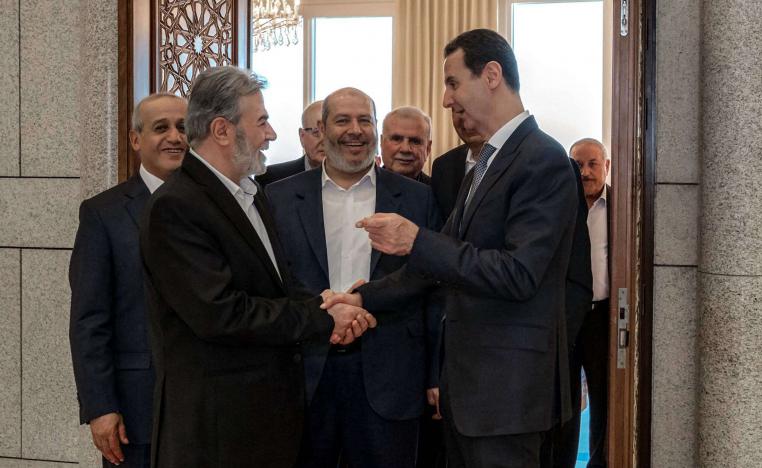 عودة الدفء للعلاقات بين حماس ودمشق يأتي بدفع من حزب الله وإيران