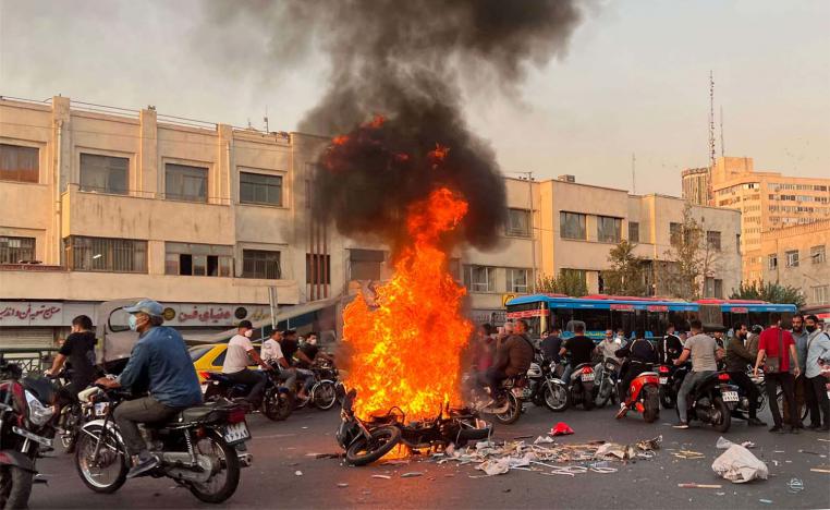 Protests persist across Iran