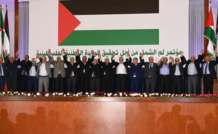 اجتماع الفصائل الفلسطينية في الجزائر