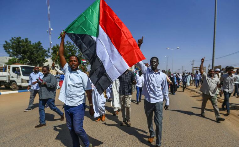 مظاهرة في الخرطوم رفضًا للتسوية السياسية المرتقبة