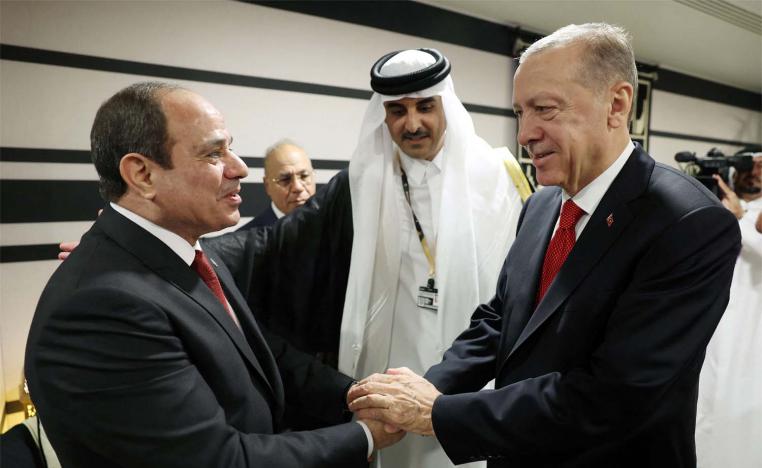 Ankara's ties with Cairo have been strained since Sisi led the 2013 ouster of Mohamed Mursi