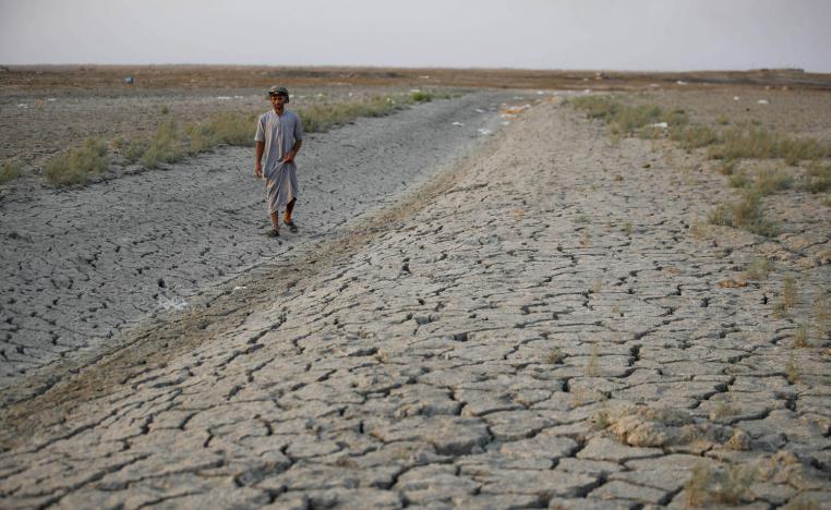 جفاف في مناطق الأهوار في العراق