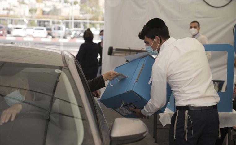 Even COVID-19 positive Israelis are voting 