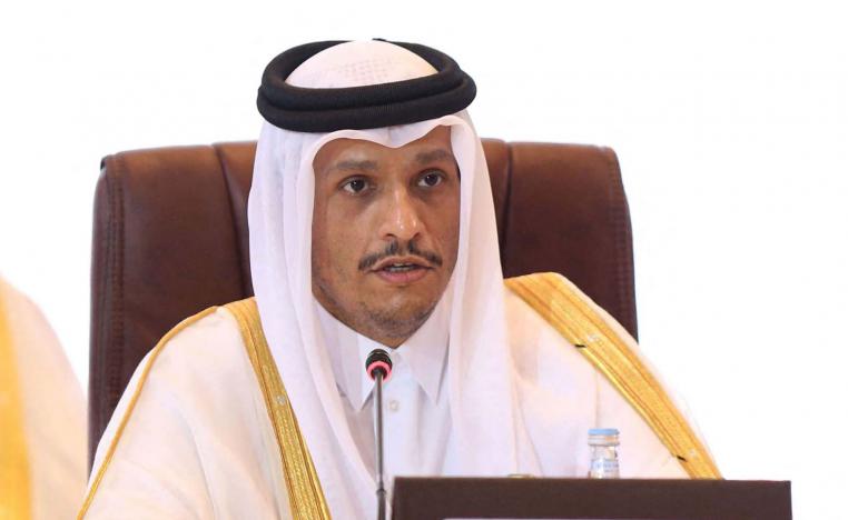 Qatar's foreign minister Sheikh Mohammed bin Abdulrahman Al-Thani