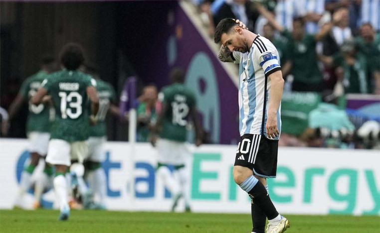 Shell-shocked Messi 