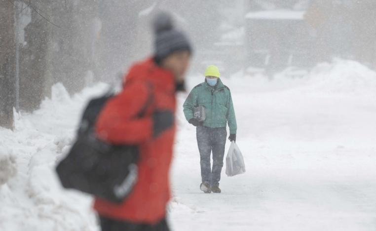 عاصفة شتوية