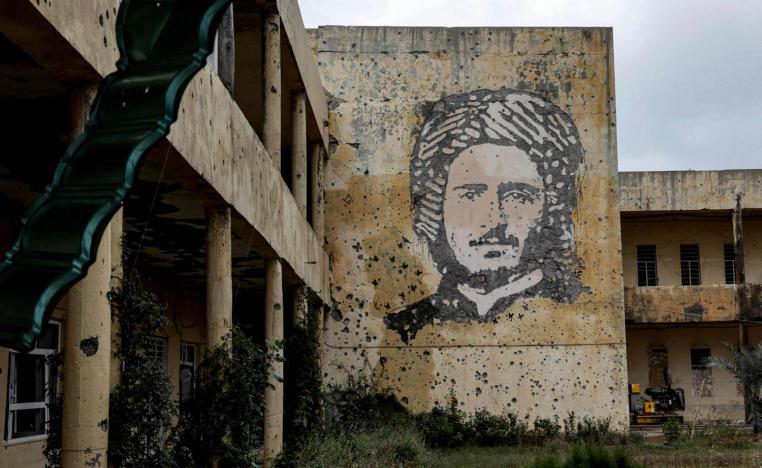 آثار القصف الإيراني على مقر الحزب الديمقراطي الكردستاني الإيراني في كويسنجق شرق أربيل