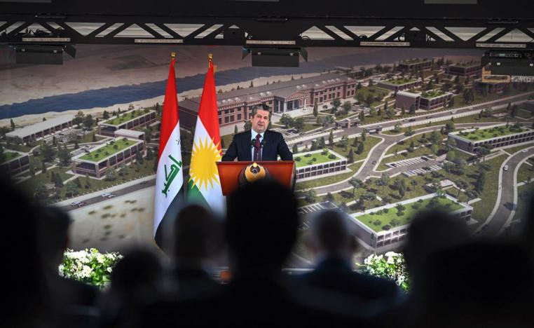 رئيس حكومة كردستان العراق مسرور بارزاني