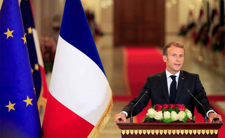 France's President Emmanuel Macron 