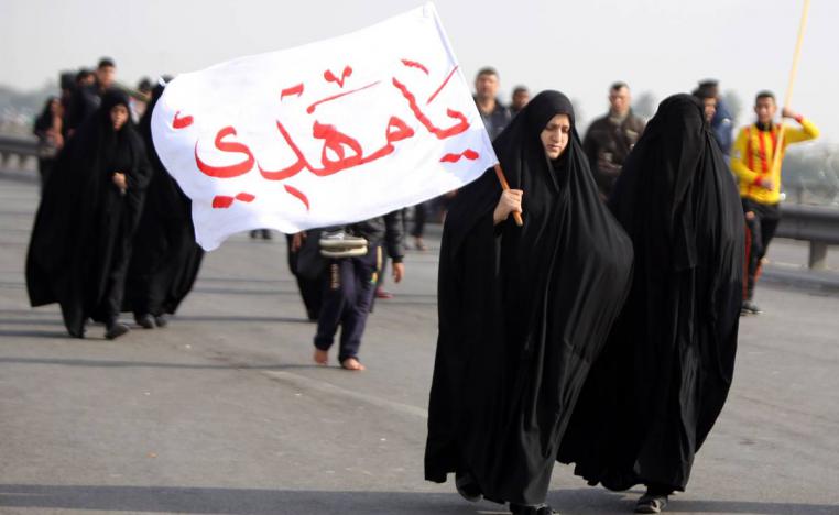 زوار عتبات مقدسة في جنوب العراق