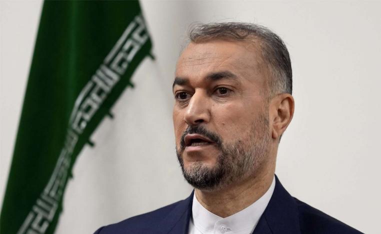 Iranian FM Hossein Amirabdollahian 