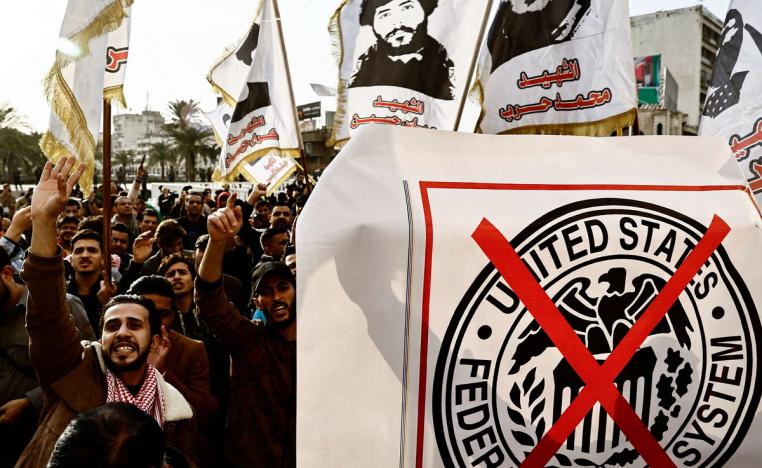 القوى الموالية لايران سعت لتحميل اميركا مسؤولية الازمة