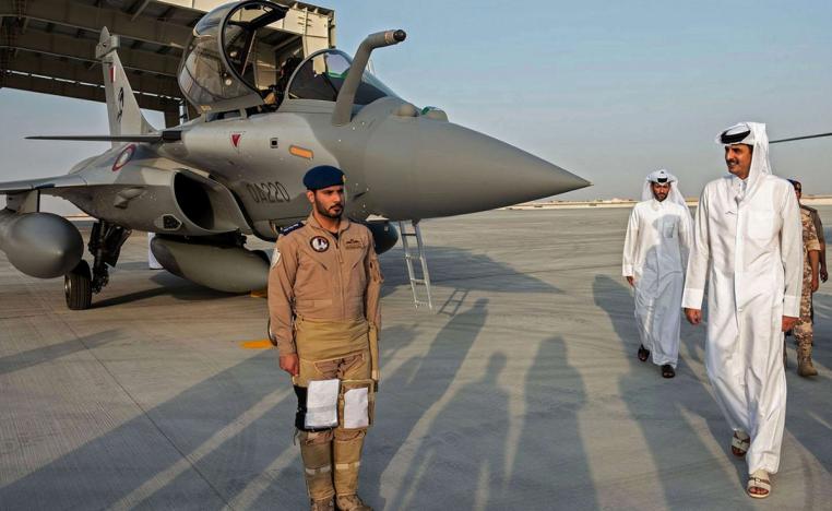 قطر عقدت العديد من صفقات السلاح لشراء طائرات الرافال الفرنسية
