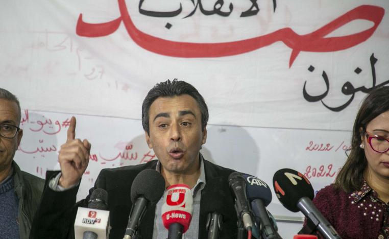 بن مبارك أطلق مبادرة سياسية معارضة تحت شعار مواطنون ضد الانقلاب
