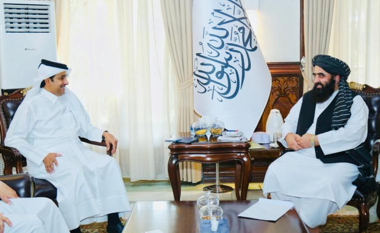 المبعوث القطري شارك في اجتماعات مع القائم بأعمال وزير الخارجية الأفغاني