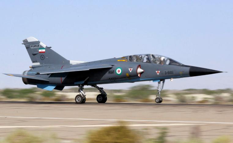 تمرين عسكري إيراني يشمل مقاتلات وطائرات مسيرة وأجهزة رادار ومعدات حرب إلكترونية