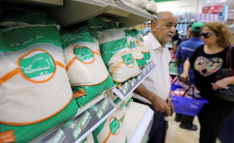 Sugar on the supermarket shelves