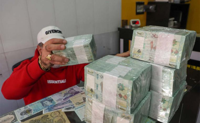 Two market participants said the pound was changing hands at around 59,000 per dollar on Tuesday