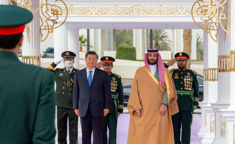 الامير محمد والرئيس الصيني يشددان على ضرورة تعزيز الشراكة في مختلف المجالات